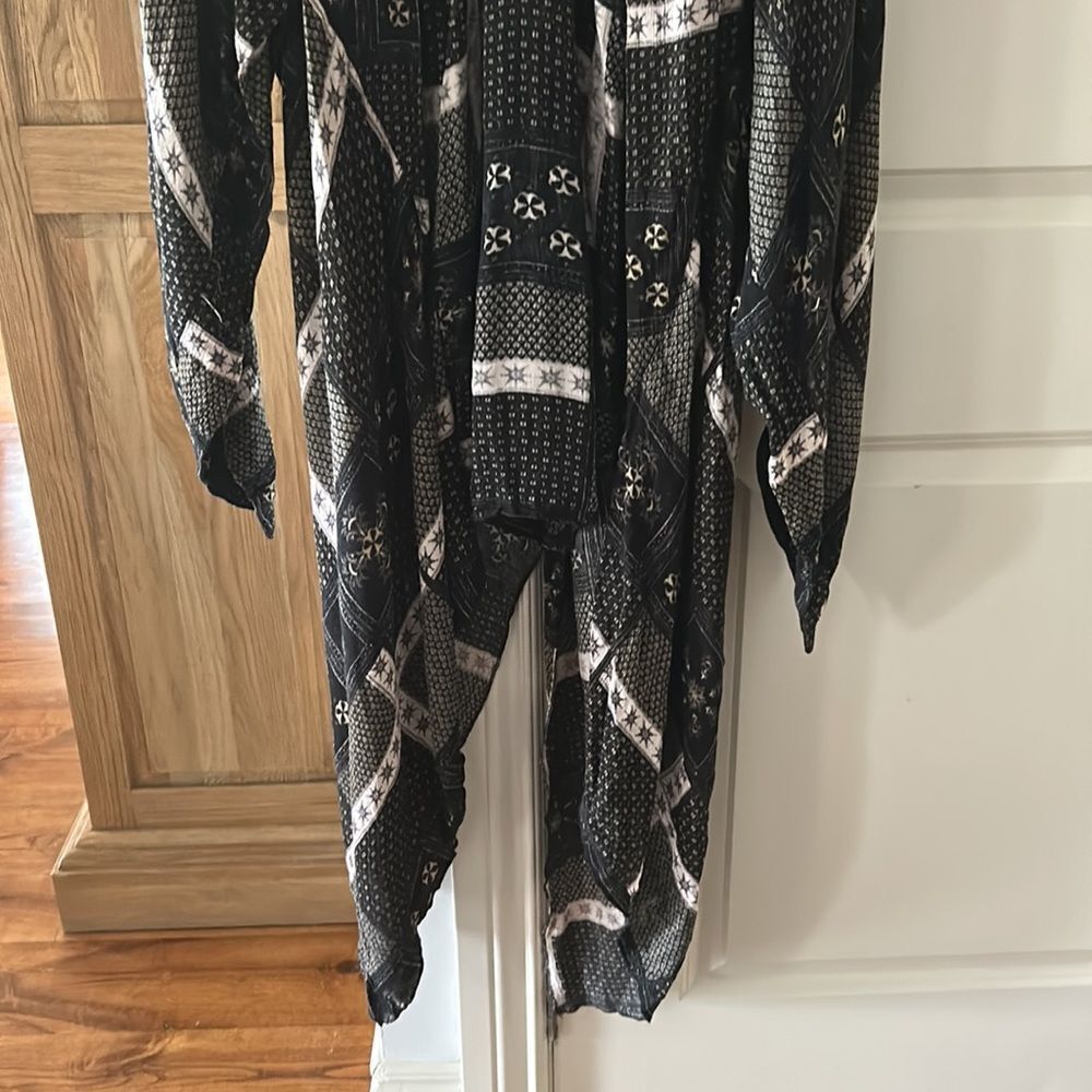 Free people Free People Twilight & Ivory Festival Scarf Print Duster - Picture 5 of 13